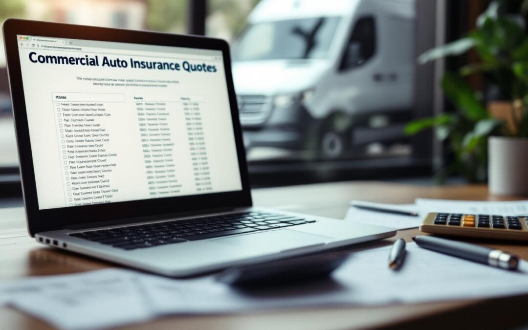 Commercial Auto Insurance Quotes How to Get the Best Rate