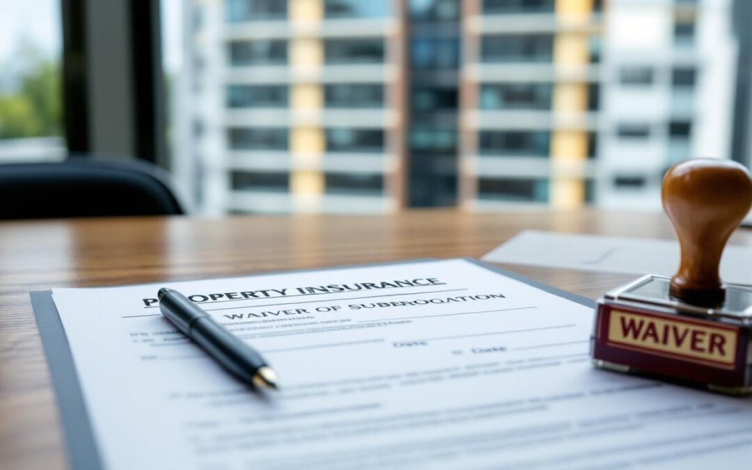 Property Insurance Waiver of Subrogation