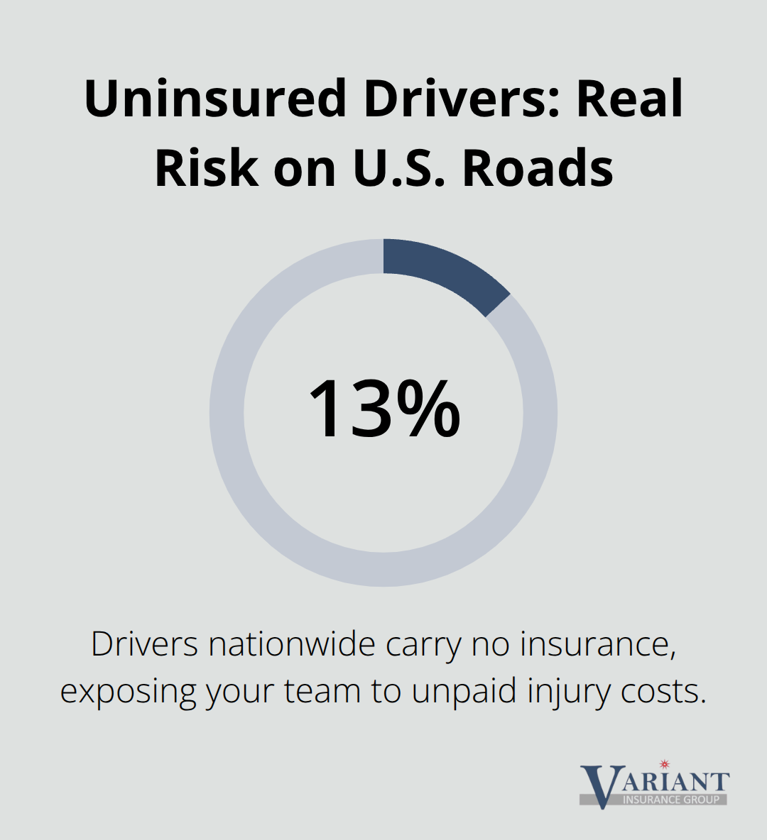 Share of uninsured drivers nationwide and why UM coverage matters for Minnesota businesses - commercial auto policy reviews
