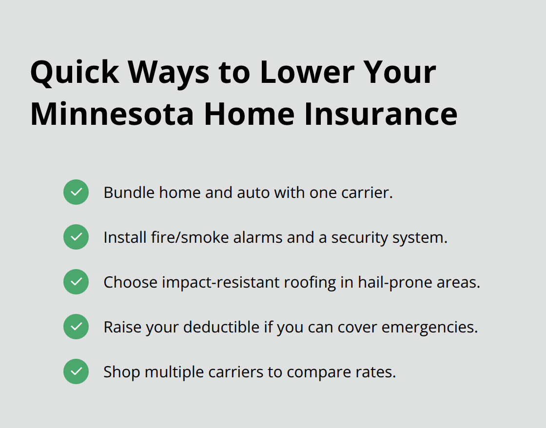 Actionable steps to cut homeowners insurance costs